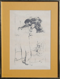 Dance in the Country Lithograph | Pierre-Auguste Renoir,{{product.type}}