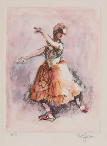 Dancer 2 Etching | Philippe Alfieri,{{product.type}}