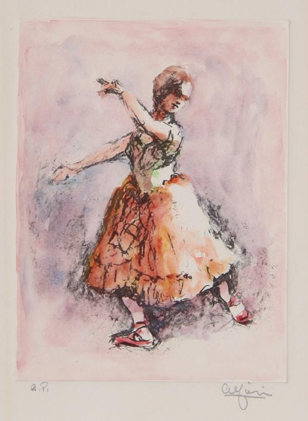 Dancer 2 Etching | Philippe Alfieri,{{product.type}}