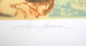 Dancer at Window II Lithograph | Jim Jonson,{{product.type}}