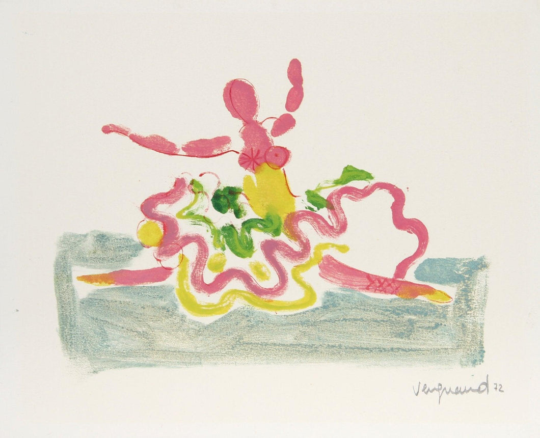 Dancer I Gouache | Jean-Jacques Vergnaud,{{product.type}}