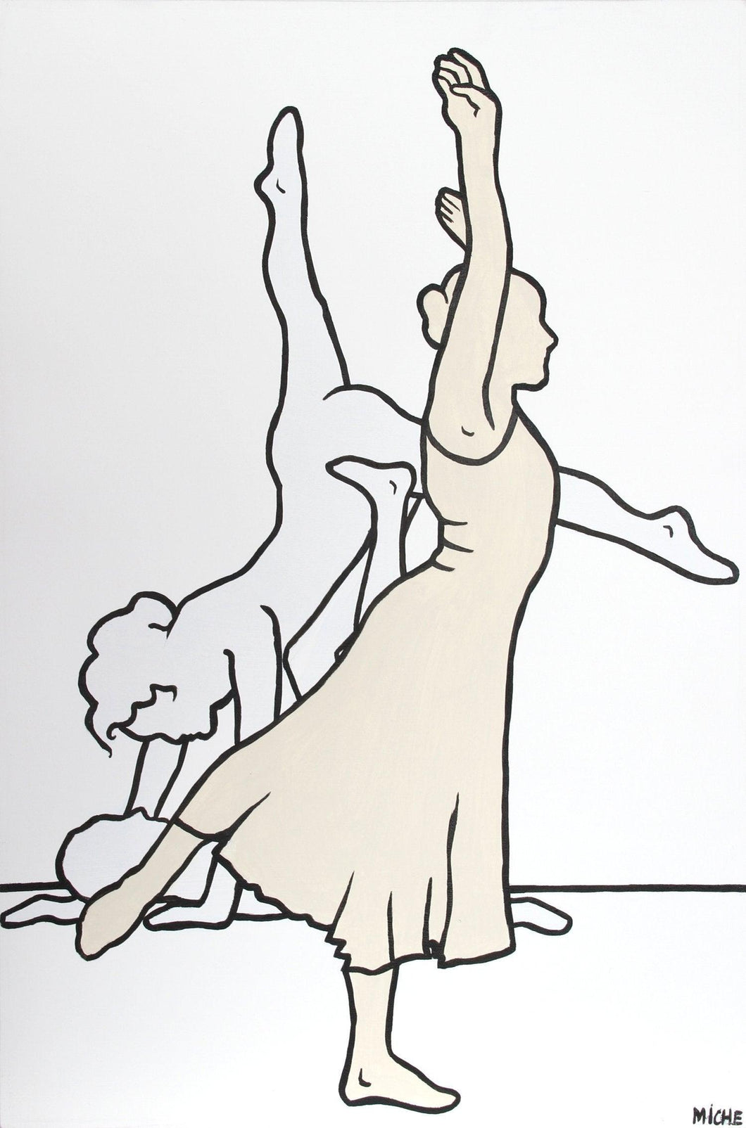 Dancers 5 Acrylic | Miche Watkins,{{product.type}}