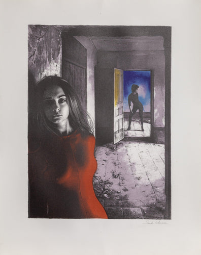 Dancers in an Abandoned House II lithograph | Sandu Liberman,{{product.type}}