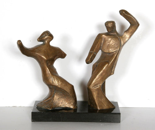 Dancing Couple Metal | Pearl Amsel,{{product.type}}