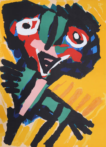 Dancing Figure Lithograph | Karel Appel,{{product.type}}