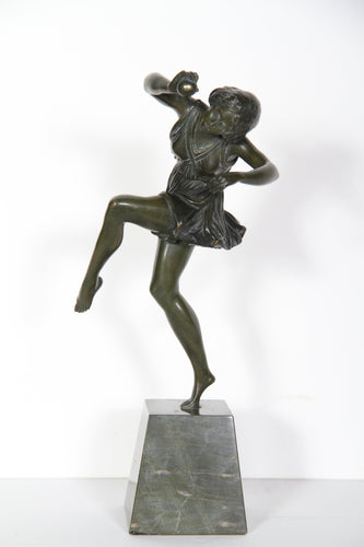 Dancing Girl with Ball Metal | Pierre Le Faguays,{{product.type}}