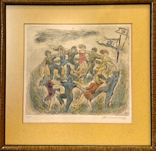 Dancing Group Etching | Ira Moskowitz,{{product.type}}