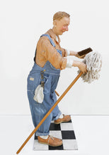 Dancing Janitor Mixed Media | Kay Ritter,{{product.type}}