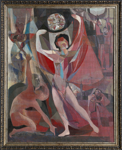 Dancing with Sun (22) Oil | John F. Leonard,{{product.type}}