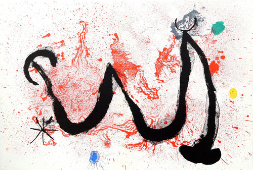 Danse de Fou from Indelible Miro Lithograph | Joan Miro,{{product.type}}