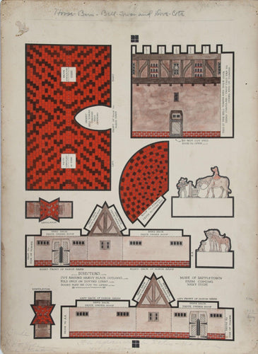 Dappletown Farm No. 4, Paper Doll Illustration for McCall's Watercolor | Mel Cummin,{{product.type}}