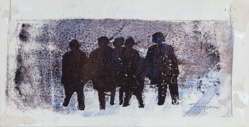 Dark Crowd mixed media | Unknown Artist,{{product.type}}