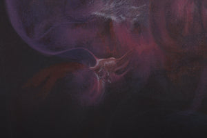 Dark Purple Abstract Screenprint | Rafael Soriano,{{product.type}}