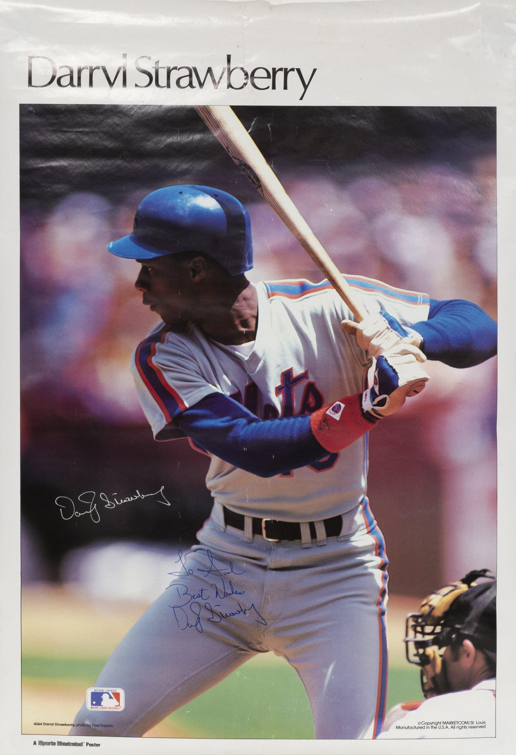 Darryl Strawberry - Sports Illustrated Poster | Unknown Artist,{{product.type}}