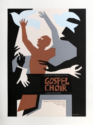 Dartmouth Gospel Choir Screenprint | Jose Clemente Orozco-Farias,{{product.type}}