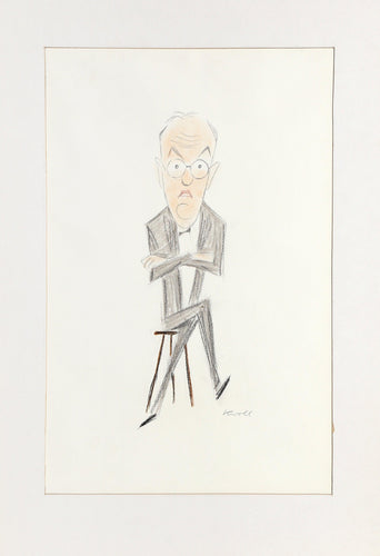 Dave Garroway Pastel | Julius Kroll,{{product.type}}