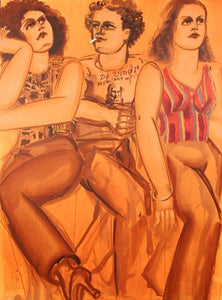 DaVinci's Restaurant Lithograph | Lester Johnson,{{product.type}}