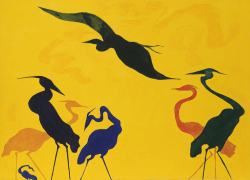 Dawn Heron Etching | Arlene Slavin,{{product.type}}