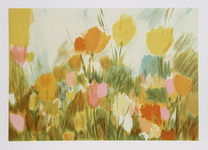 Day Flowers Lithograph | Joan Paley,{{product.type}}