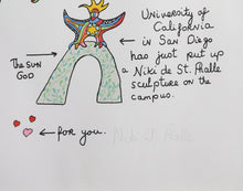 Dear Clarice Lithograph | Niki de Saint Phalle,{{product.type}}