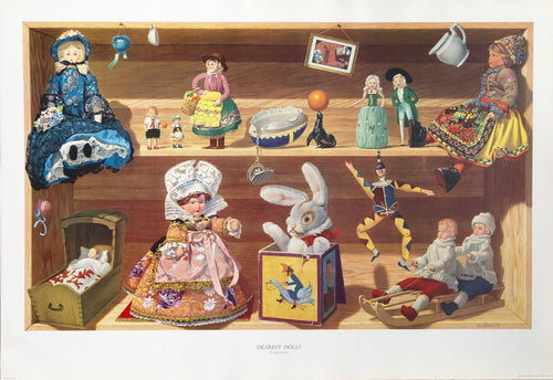 Dearest Dolls lithograph | Ken Davies,{{product.type}}