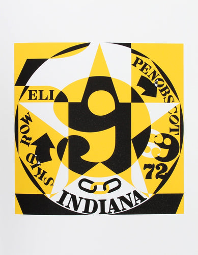 Decade Autoportrait from the American Dream Portfolio Screenprint | Robert Indiana,{{product.type}}