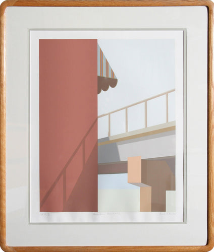 December Boardwalk Screenprint | Saul Chase,{{product.type}}