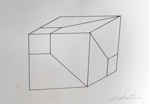 Deconstrucción de Cubo Screenprint | Enrique Carbajal Sebastian,{{product.type}}