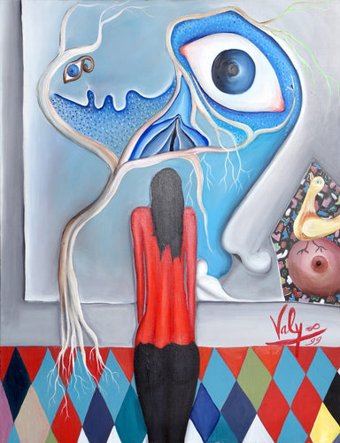 Deja Vu II Oil | Philippe Valy,{{product.type}}