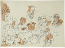 Denizens of the Underworld from the Crime Portfolio Lithograph | José Luis Cuevas,{{product.type}}