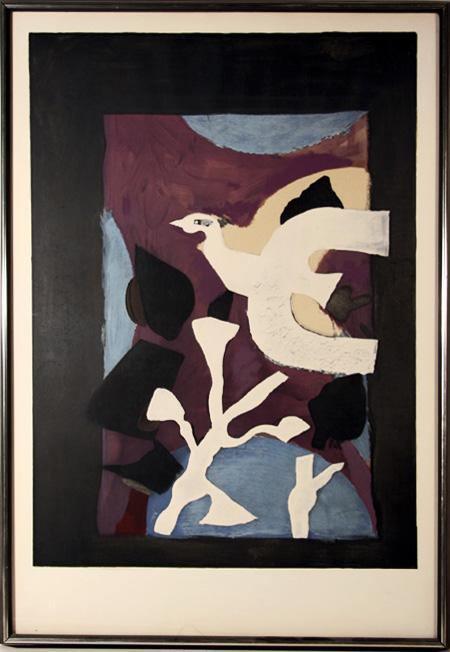 Derniers Messages Lithograph | Georges Braque,{{product.type}}