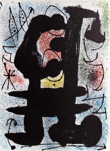 Derriere Le Miroir #164-165 (L'Oiseau Soltaire) 2 Lithograph | Joan Miro,{{product.type}}