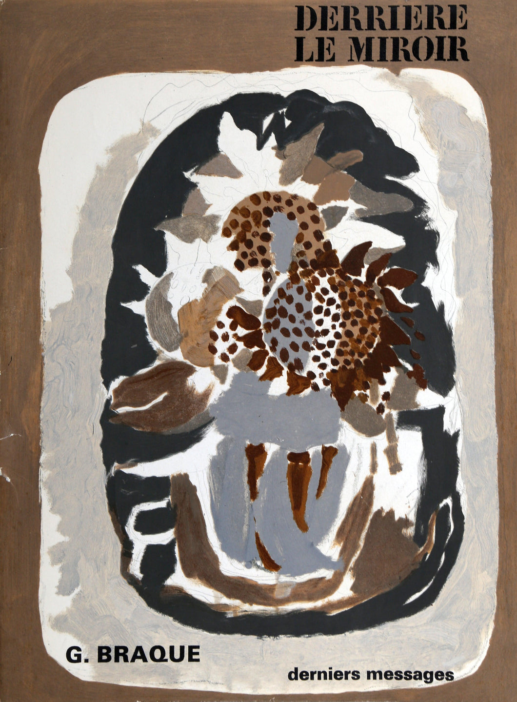 Derriere le Miroir #166 - Cover Lithograph | Georges Braque,{{product.type}}