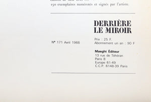 Derriere Le Miroir #171 (2) Lithograph | Jean-Paul Riopelle,{{product.type}}
