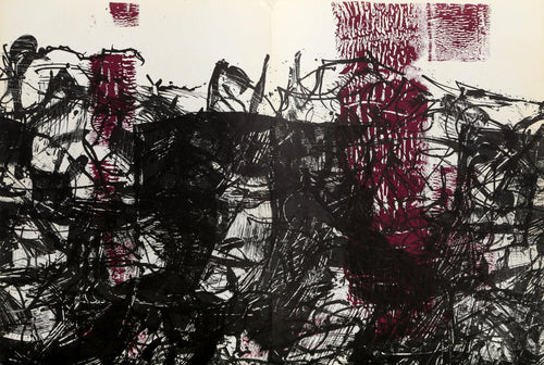 Derriere Le Miroir #171 (3) Lithograph | Jean-Paul Riopelle,{{product.type}}