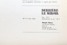 Derriere Le Miroir #171 (Cover) Lithograph | Jean-Paul Riopelle,{{product.type}}