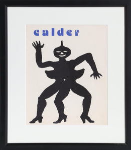 Derrière le Miroir (Cover) Lithograph | Alexander Calder,{{product.type}}