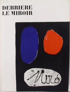 Derriere le Miroir (Cover) Lithograph | Joan Miro,{{product.type}}