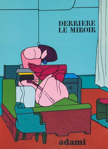 Derriere Le Miroir (Cover) Lithograph | Valerio Adami,{{product.type}}