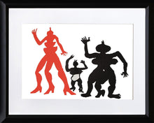 Derrière le Miroir  (Three Acrobats) Lithograph | Alexander Calder,{{product.type}}