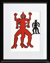 Derrière le Miroir  (Two Acrobats) Lithograph | Alexander Calder,{{product.type}}