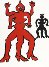 Derrière le Miroir  (Two Acrobats) Lithograph | Alexander Calder,{{product.type}}