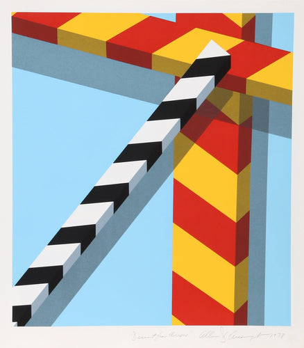 Descent from the Cross (aka Mr. and Mrs. Moby Dick) screenprint | Allan D'Arcangelo,{{product.type}}