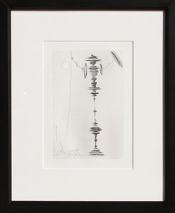 Deux Fatraises (Spinning Man) Etching | Salvador Dalí,{{product.type}}