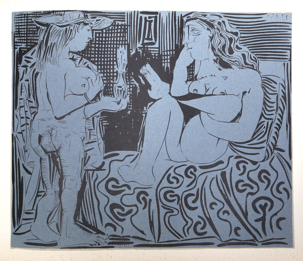 Deux Femmes (12) Woodcut | Pablo Picasso,{{product.type}}