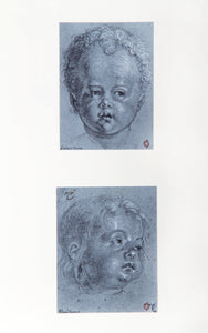 Deux Tetes d'Enfant Lithograph | Albrecht Dürer,{{product.type}}