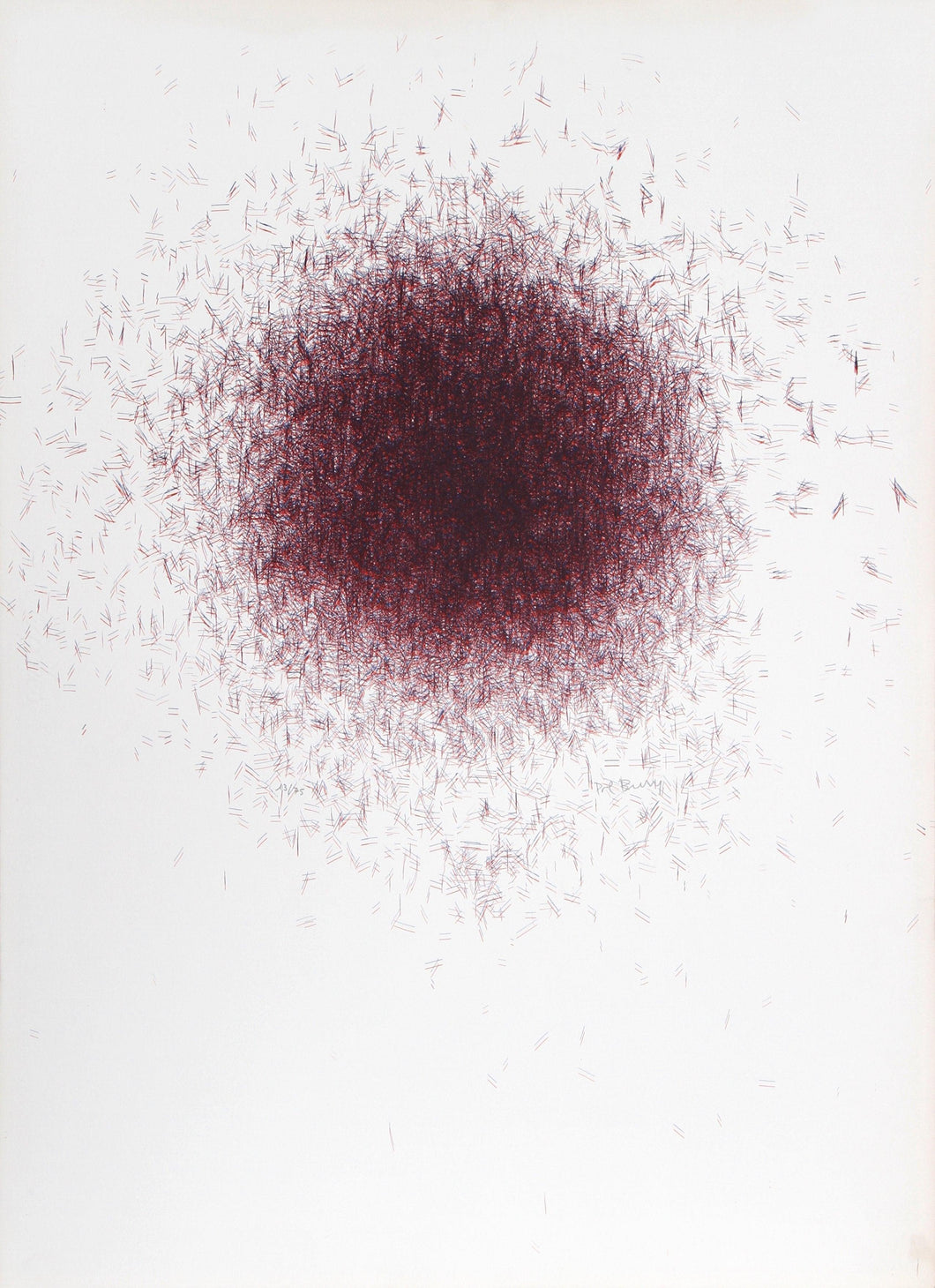Deux Traits II Lithograph | Pol Bury,{{product.type}}