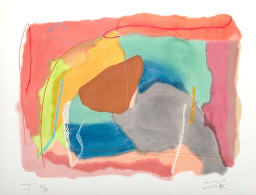 Dexter's Choice I Screenprint | Larry Zox,{{product.type}}