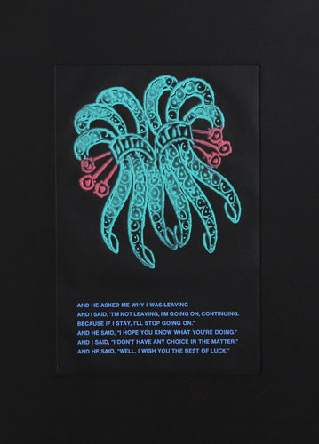 Diamond Brooch Series 5 Etching | Les Levine,{{product.type}}