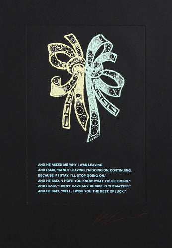 Diamond Brooch Series 9 Etching | Les Levine,{{product.type}}